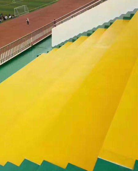衡南球场台阶翻新修补改造